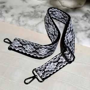 Embroidered Bag Strap
